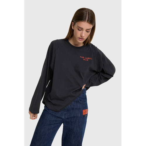 Alix the Label longsleeve zwart afbeelding