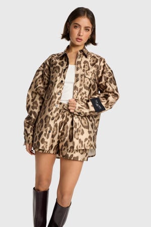 blouse bruin