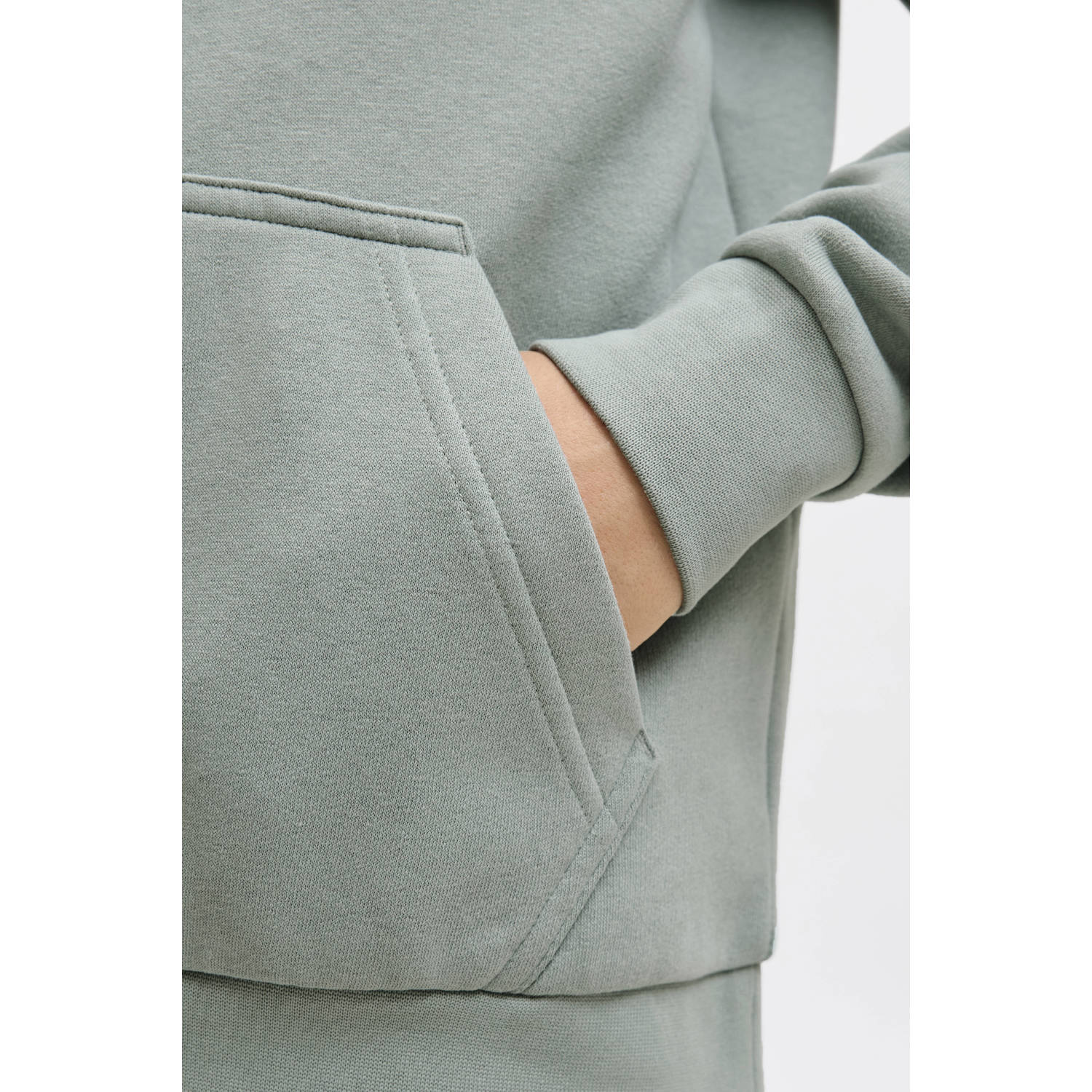 JACK & JONES JUNIOR hoodie lichtgroen