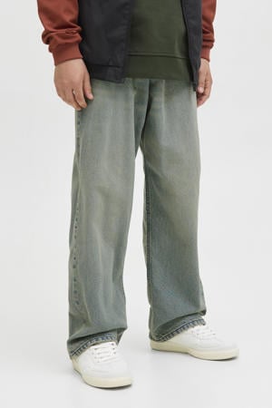 baggy waist baggy jeans medium blue denim