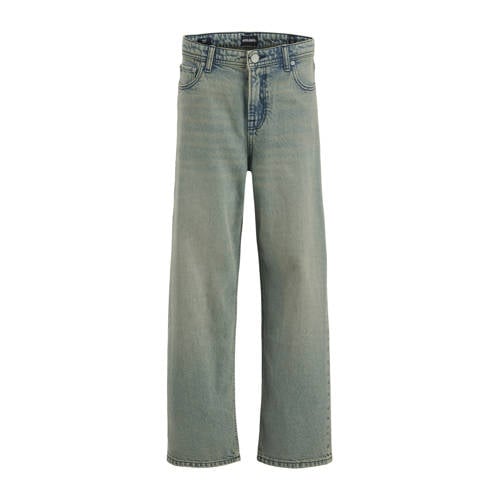 JACK & JONES JUNIOR baggy  waist baggy jeans medium blue denim afbeelding
