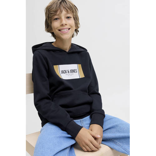 JACK & JONES JUNIOR hoodie donkerblauw afbeelding