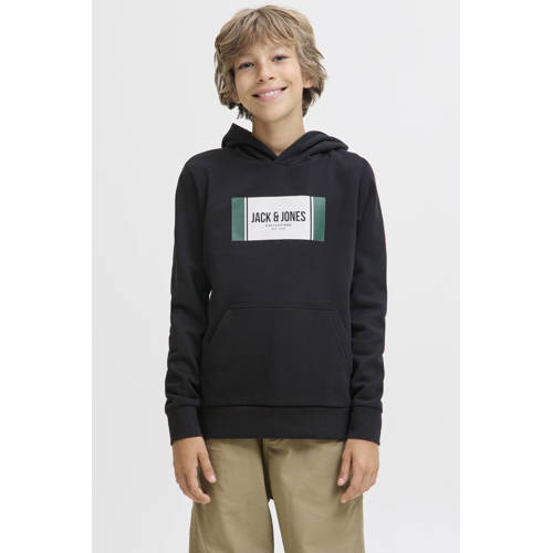 JACK & JONES JUNIOR hoodie zwart afbeelding
