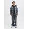 JACK & JONES JUNIOR gewatteerde jas grijs