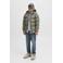 JACK & JONES JUNIOR gewatteerde jas olijfgroen