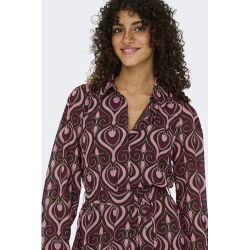 ONLY blousejurk bruin afbeelding
