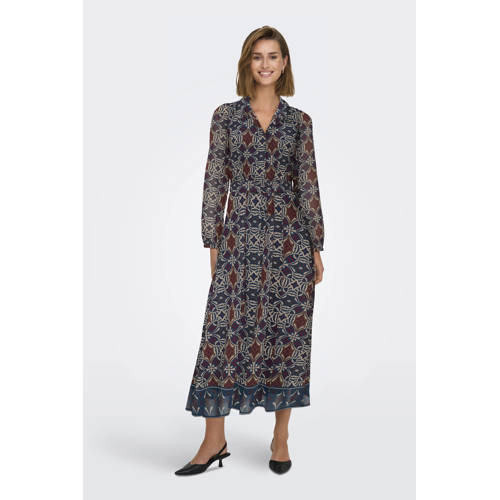 ONLY blousejurk bruin afbeelding