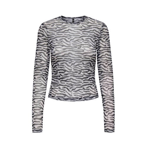 ONLY mesh top zwart afbeelding