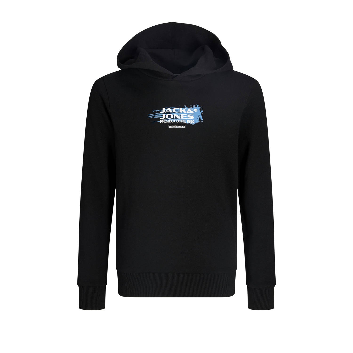 JACK & JONES JUNIOR hoodie zwart