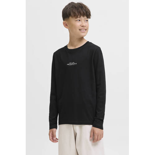 JACK & JONES JUNIOR longsleeve zwart afbeelding