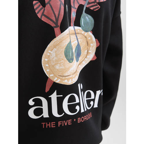 JACK & JONES JUNIOR sweater zwart afbeelding