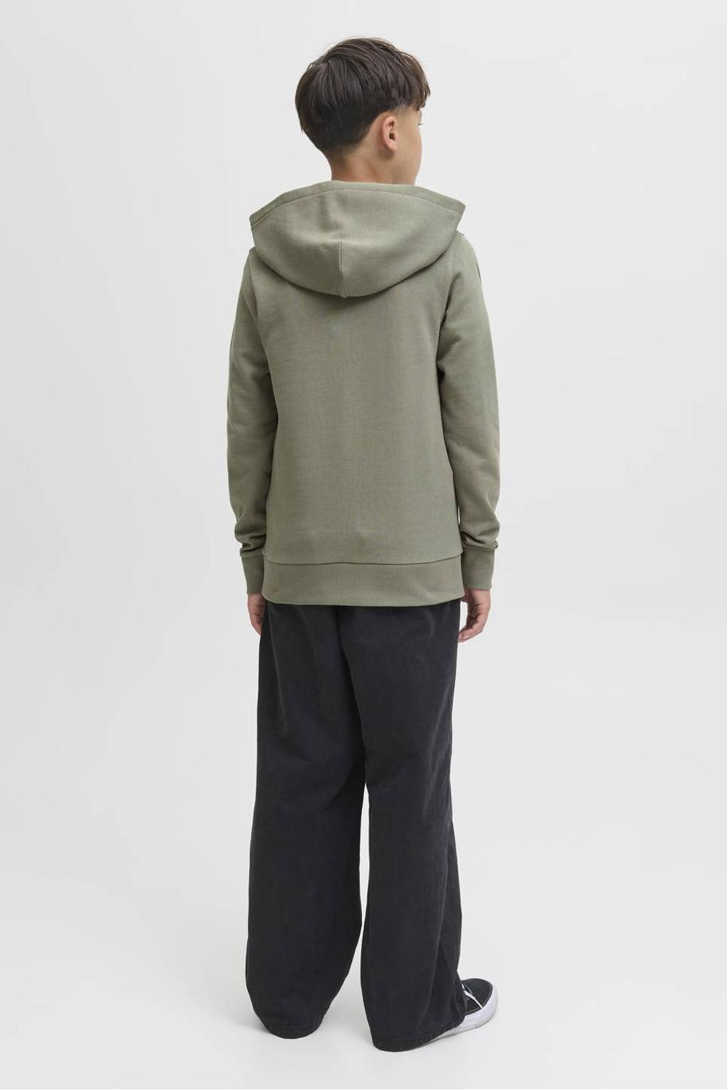 JACK & JONES JUNIOR hoodie groen