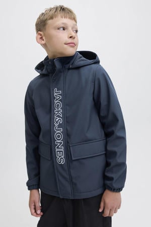 softshell jas donkerblauw