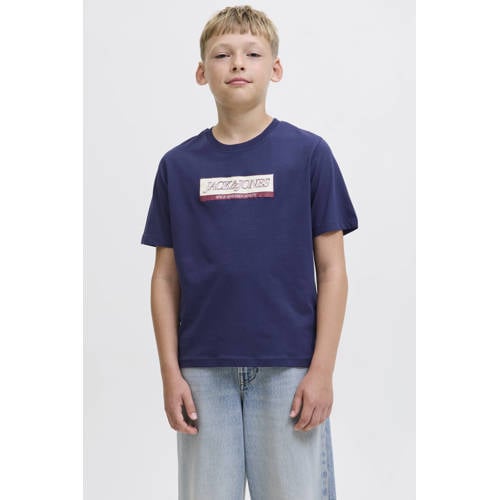 JACK & JONES JUNIOR T-shirt blauw afbeelding