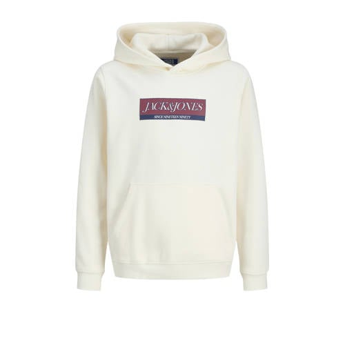 JACK & JONES JUNIOR hoodie wit afbeelding