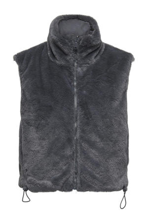 gilet antraciet