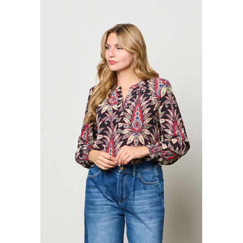 &Co Woman blousetop zwart afbeelding