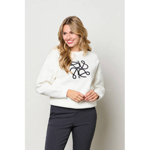 &Co Woman sweater ecru afbeelding