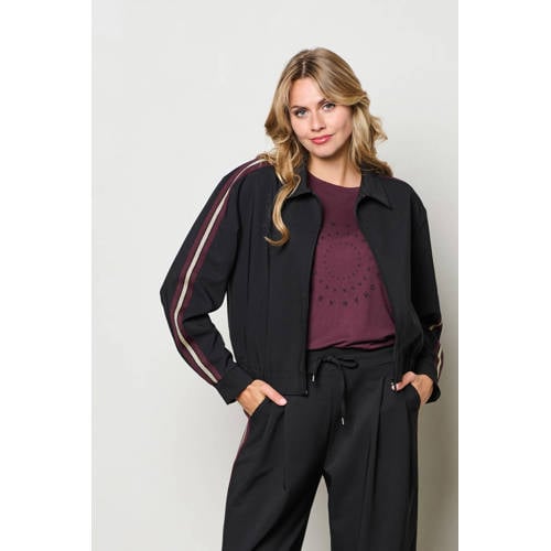 &Co Woman jack met glitter zwart afbeelding