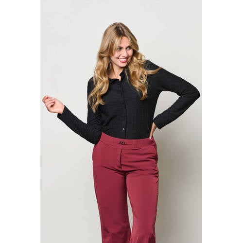 &Co Woman jersey blouse zwart afbeelding
