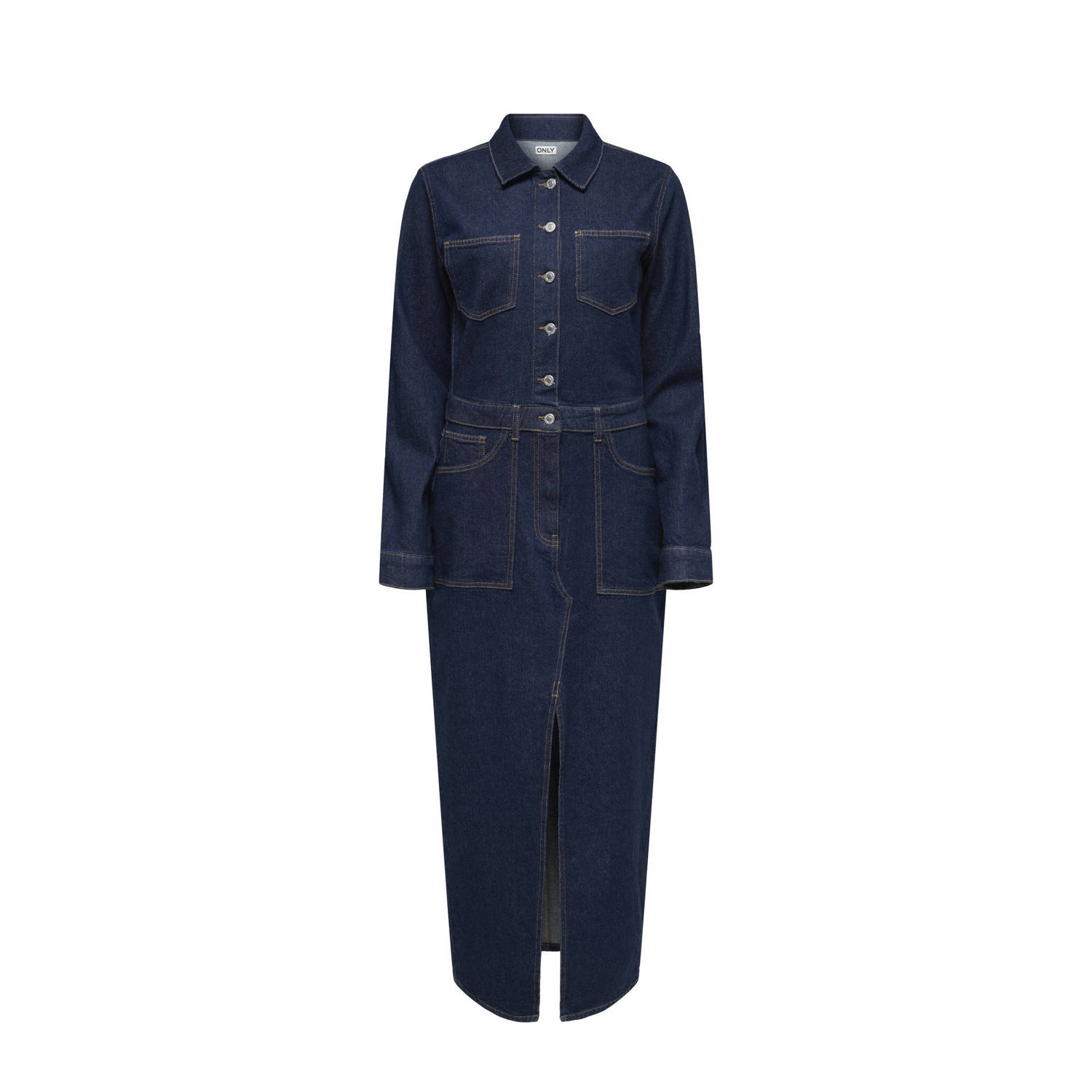ONLY spijkerjurk dark blue denim