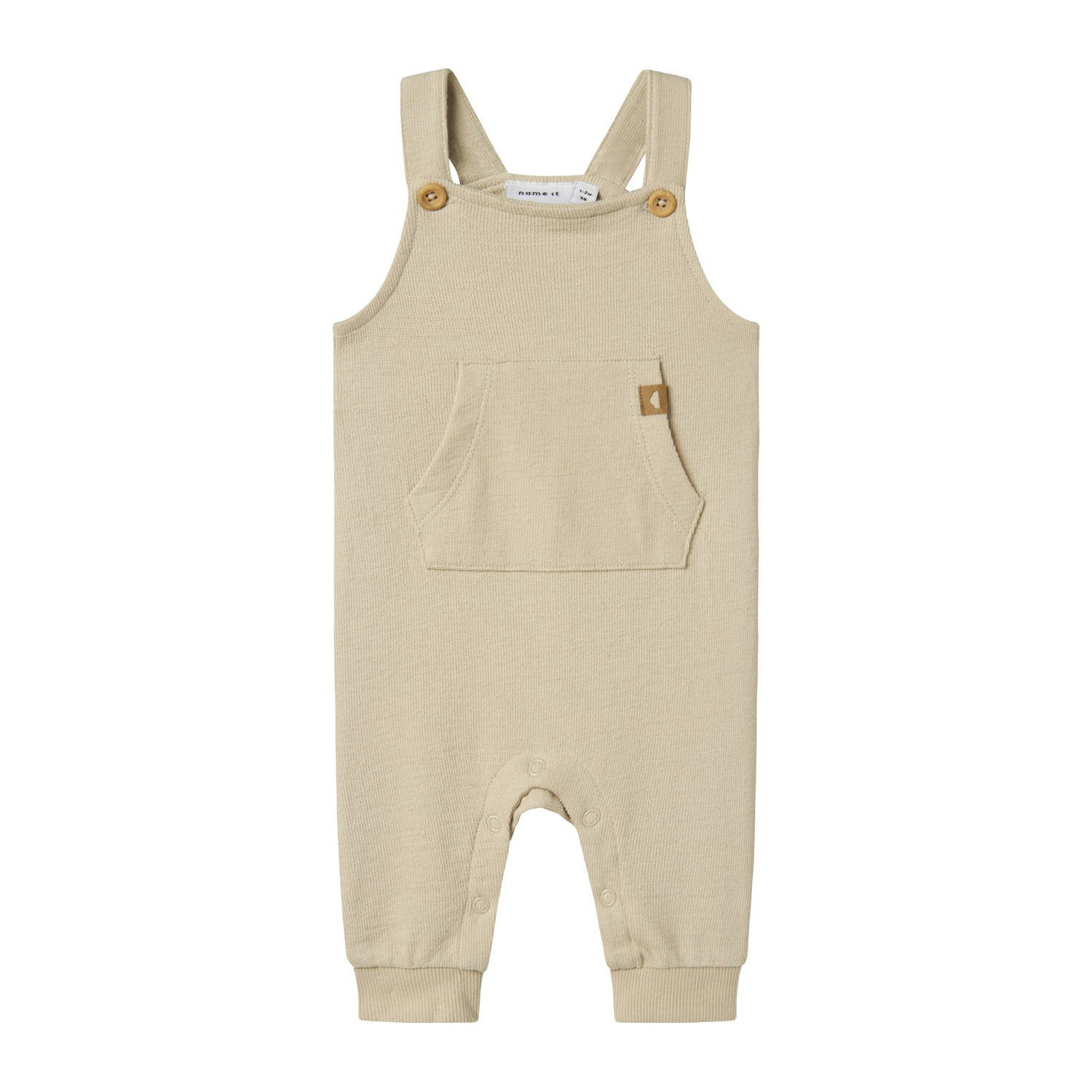 NAME IT BABY tuinbroek beige