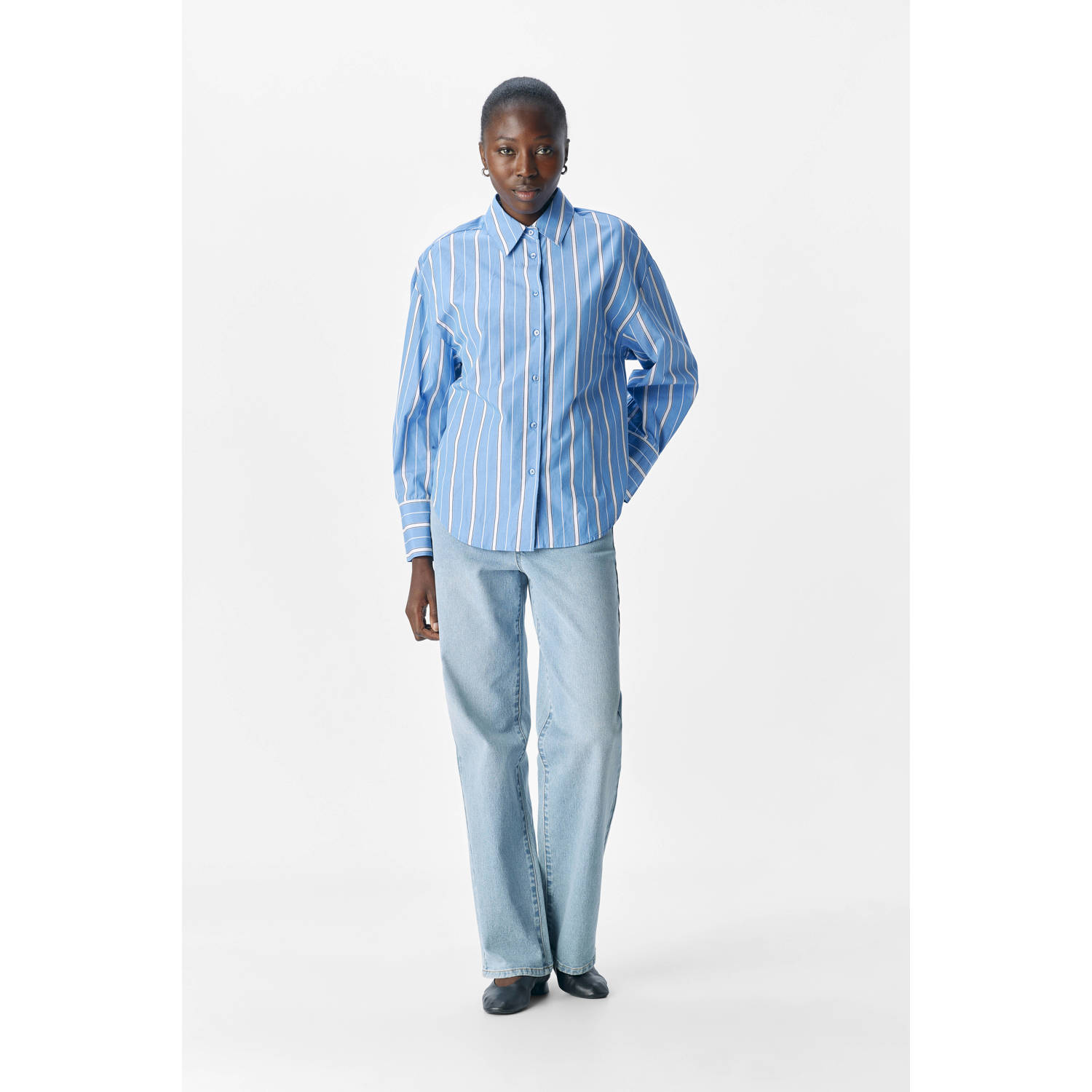 OBJECT blouse blauw