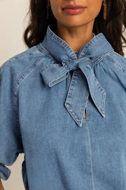 thumbnail: Expresso denim blouse medium blue denim