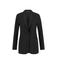 Expresso travelstof getailleerde blazer zwart gebreid