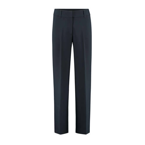 Expresso wide leg regular waist pantalon donkerblauw afbeelding
