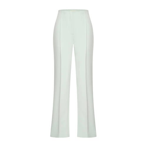 Expresso flared high waist broek mintgroen afbeelding