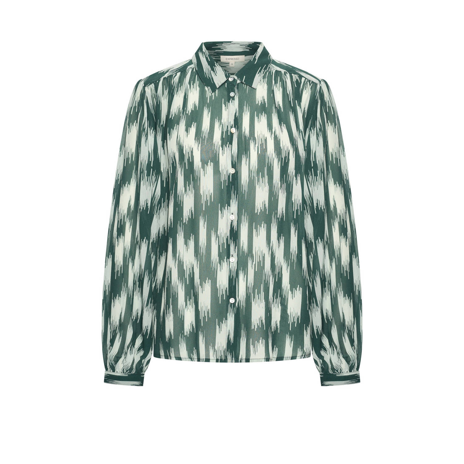Expresso blouse donkergroen
