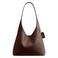 Coach leren schoudertas Brooklyn 28 donkerbruin