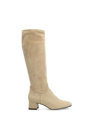 hoge laarzen beige