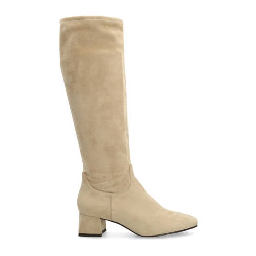 Manfield hoge laarzen beige afbeelding