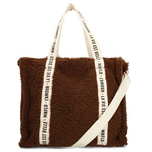 Manfield teddy shopper donkerbruin afbeelding