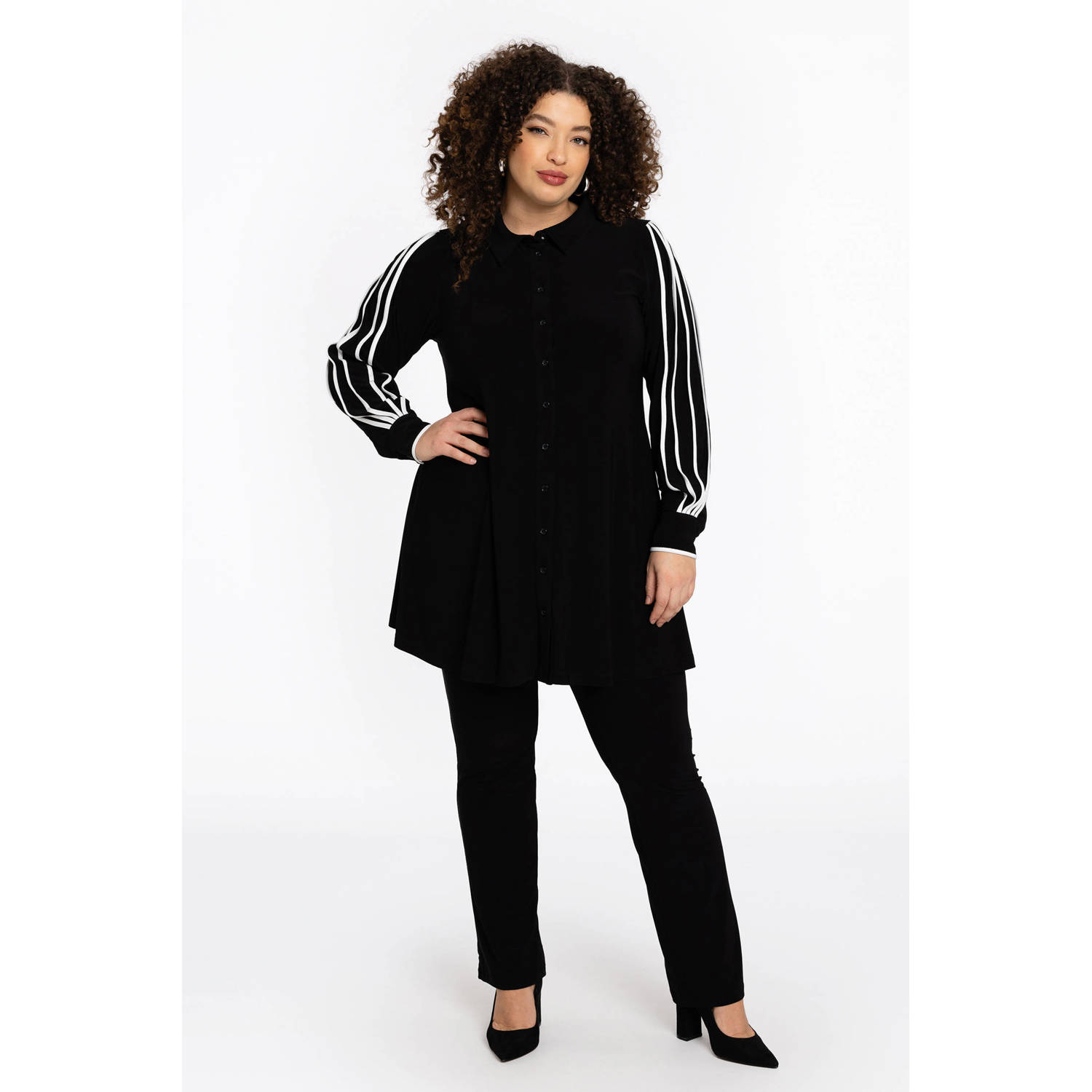 YOEK blouse zwart
