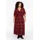 YOEK maxi jurk rood