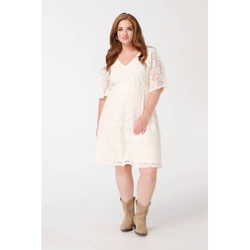 MS Mode korte jurk broderie afbeelding