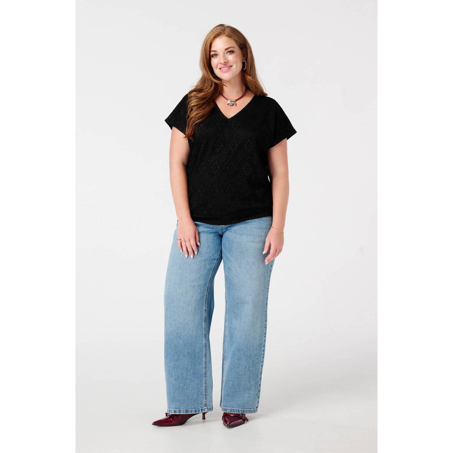 MS Mode top zwart
