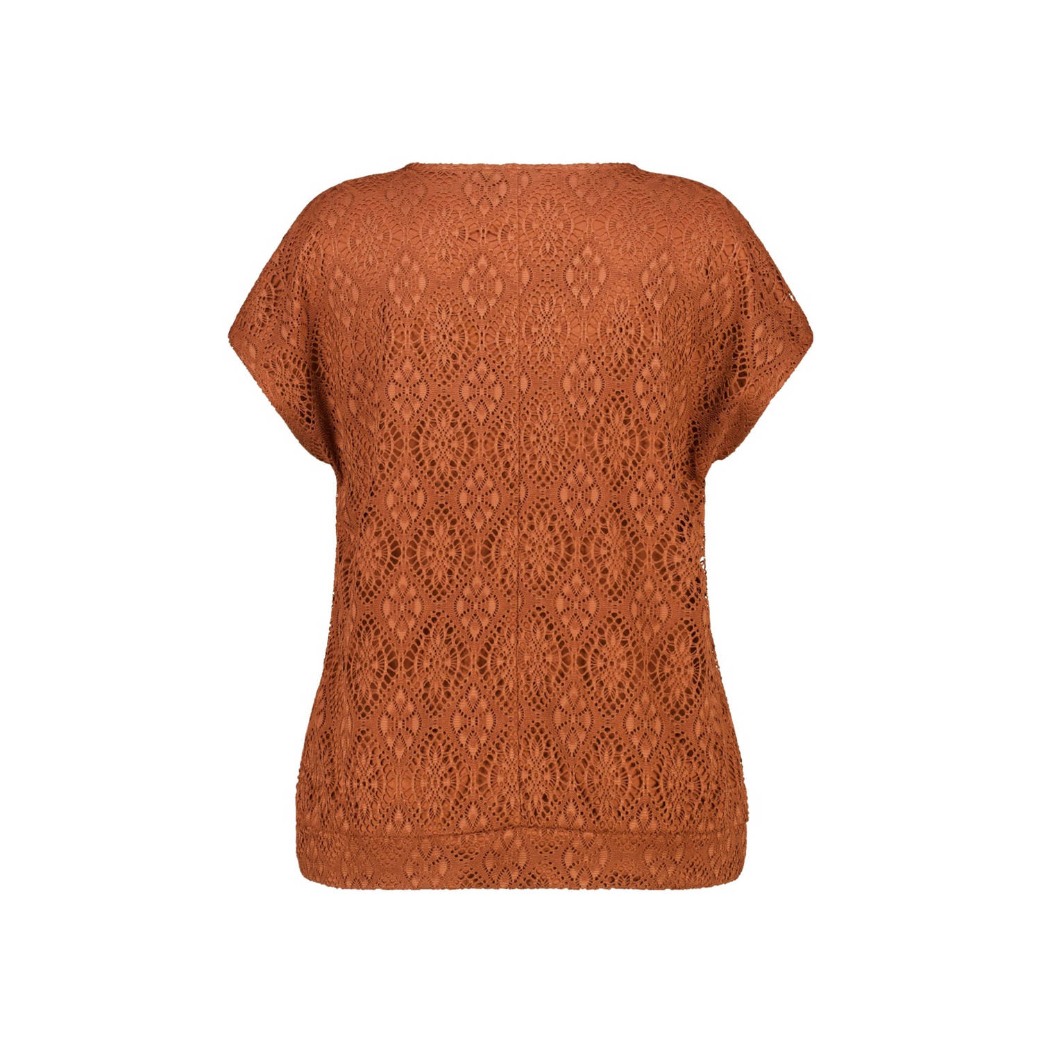 MS Mode top roodbruin