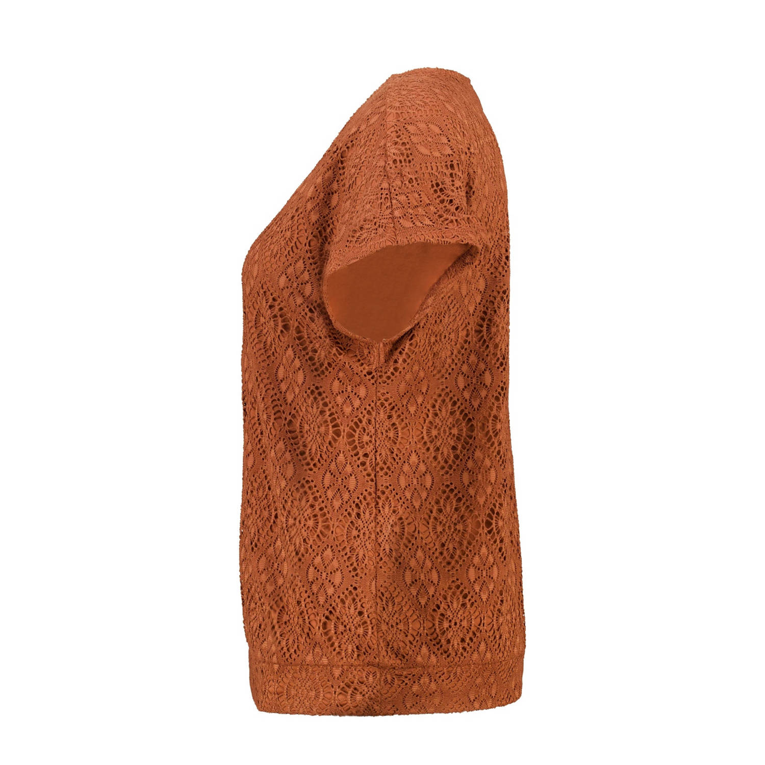MS Mode top roodbruin