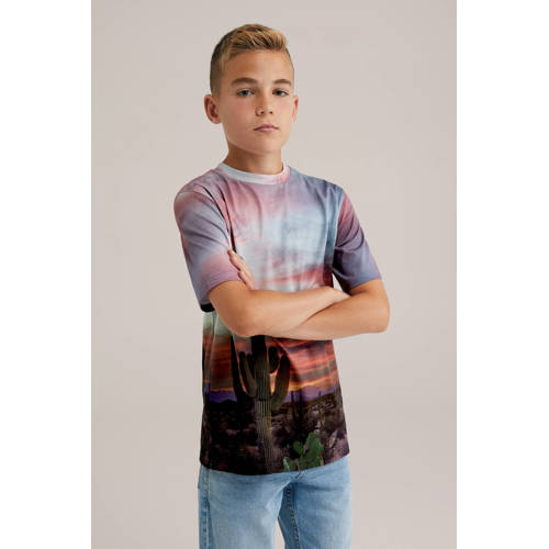 WE Fashion Blue Ridge T-shirt multicolor afbeelding