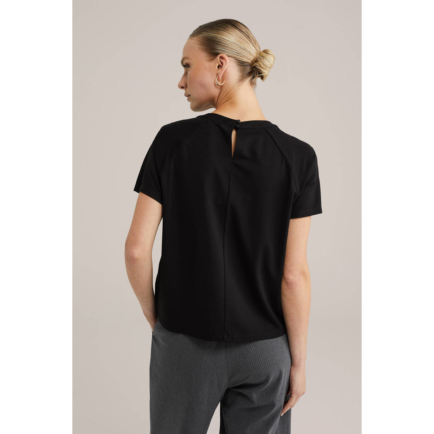 WE Fashion top zwart