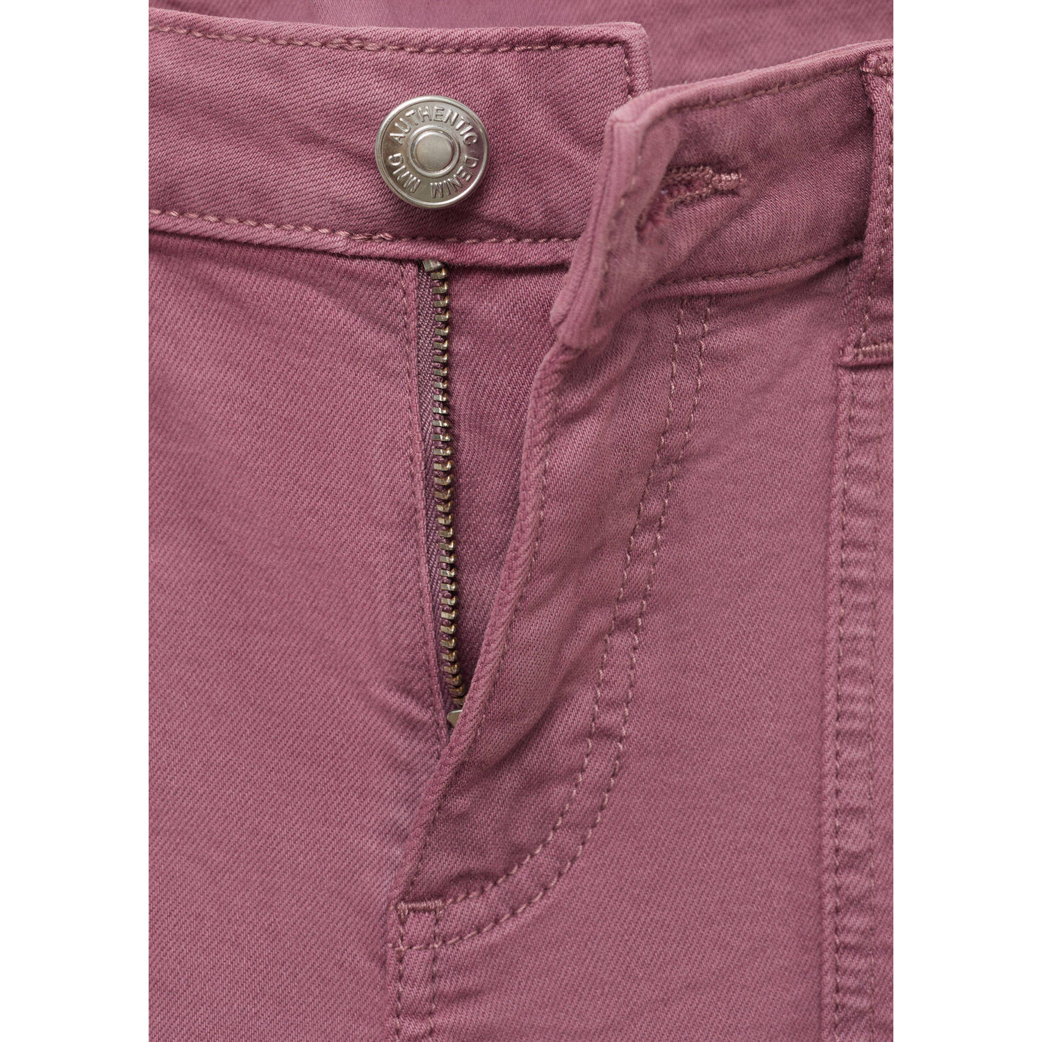 MANGO TEEN wide leg jeans roze