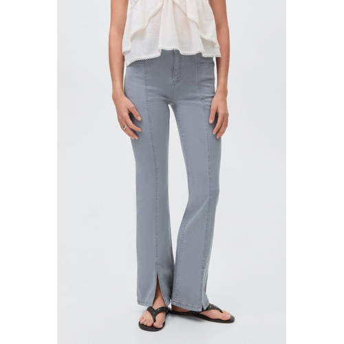 MANGO TEEN flared jeans light blue denim afbeelding