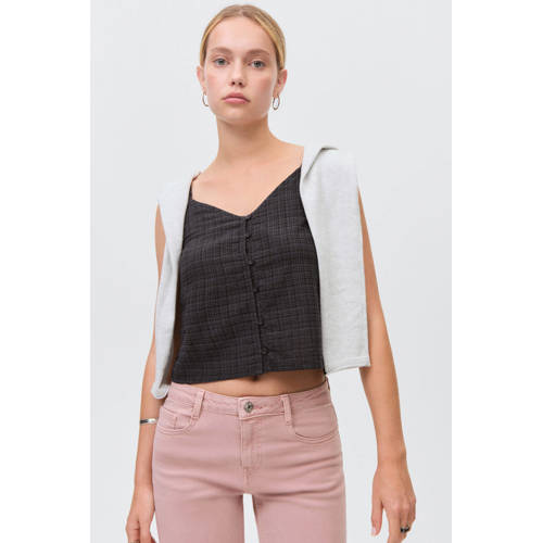 MANGO TEEN flared jeans roze afbeelding