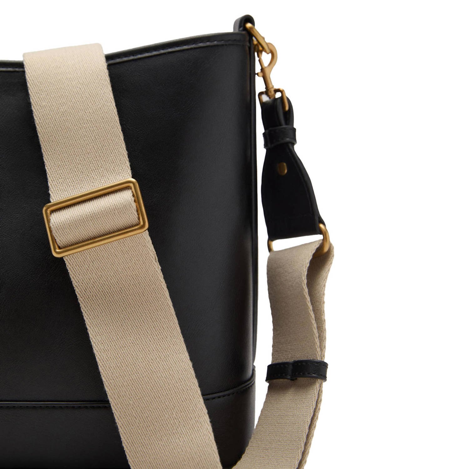Mango crossbody tas zwart