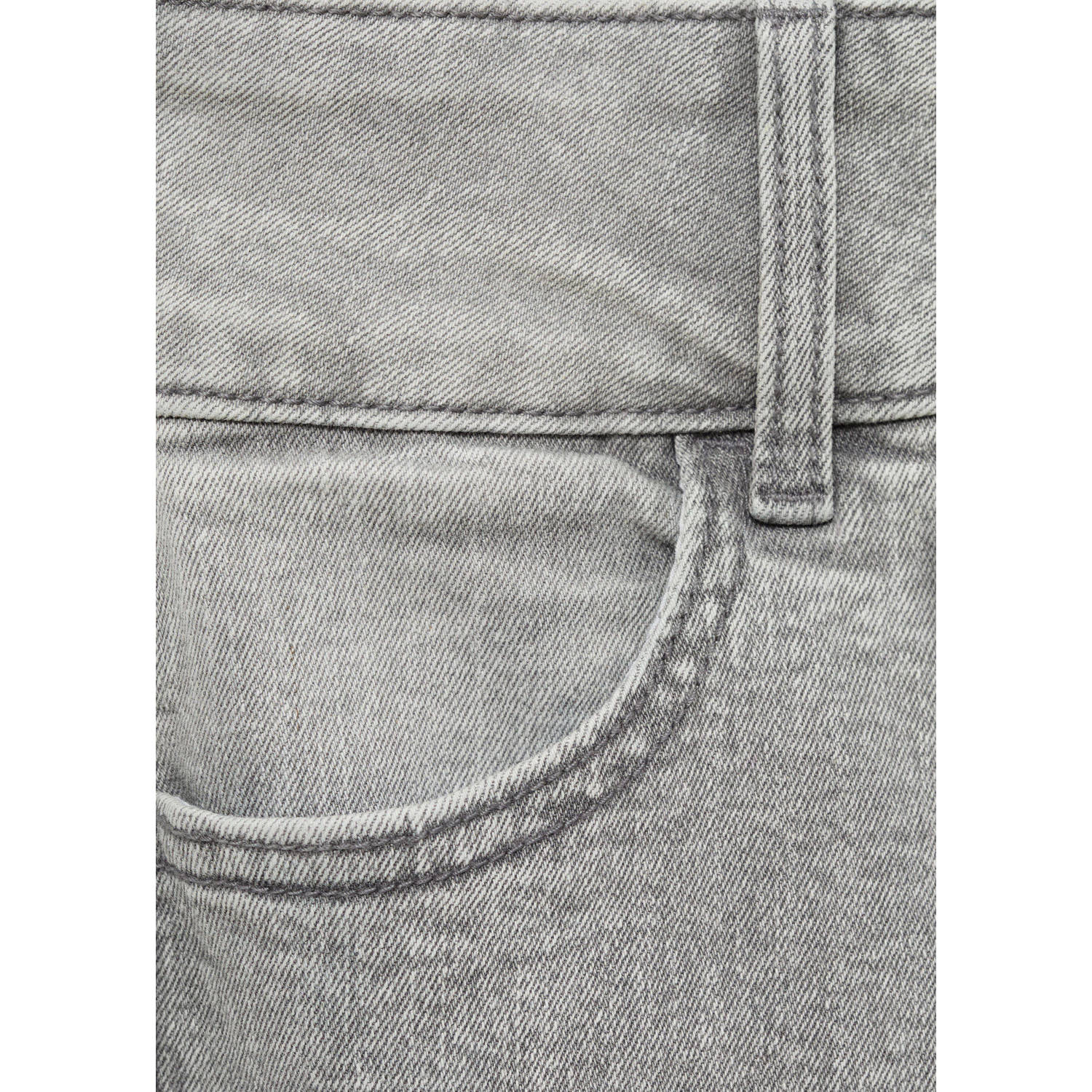 MANGO TEEN low waist flared jeans grey denim