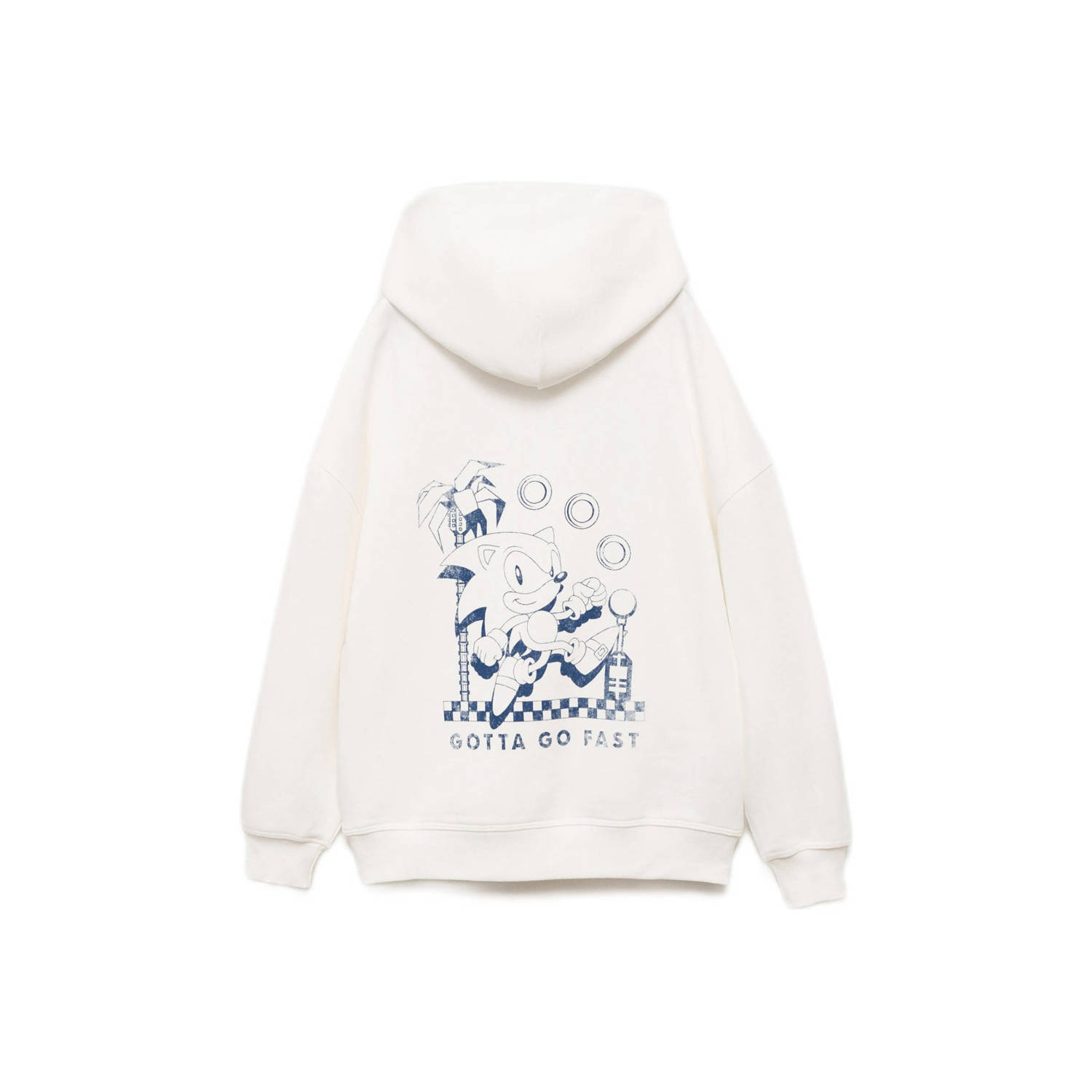 Mango Kids Sonic hoodie wit